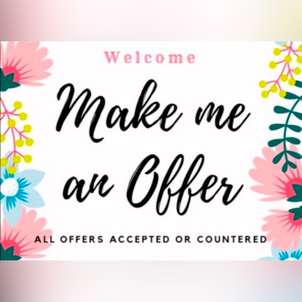 Make me an offer! The more items the more discount!